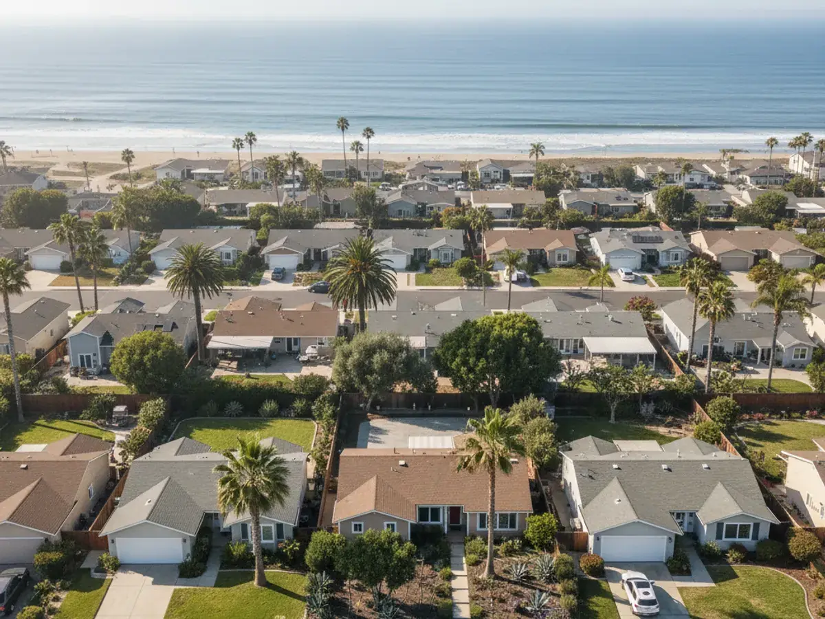 Coastal San Diego County neighborhood near Scripps Ranch