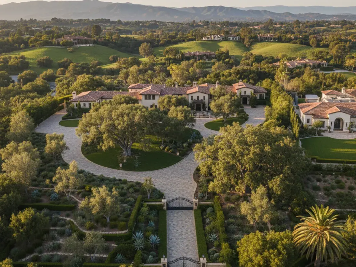 Luxury San Diego County neighborhood near Fairbanks Ranch