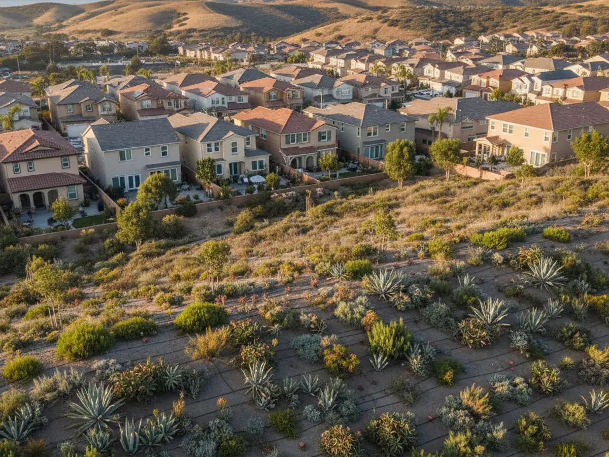 Military San Diego County neighborhood near Camp Pendleton Area