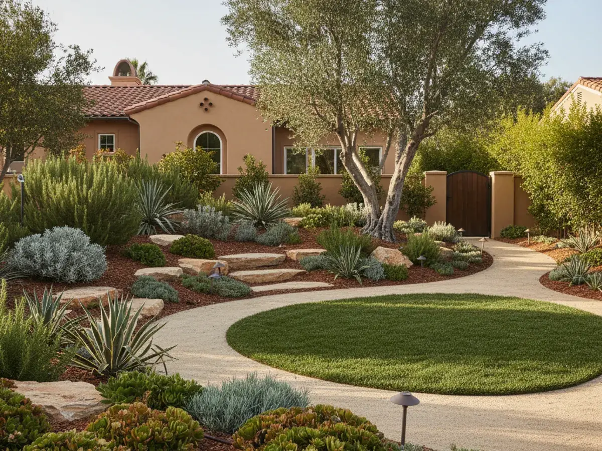Design detail work by a licensed landscaper in Scripps Ranch, CA