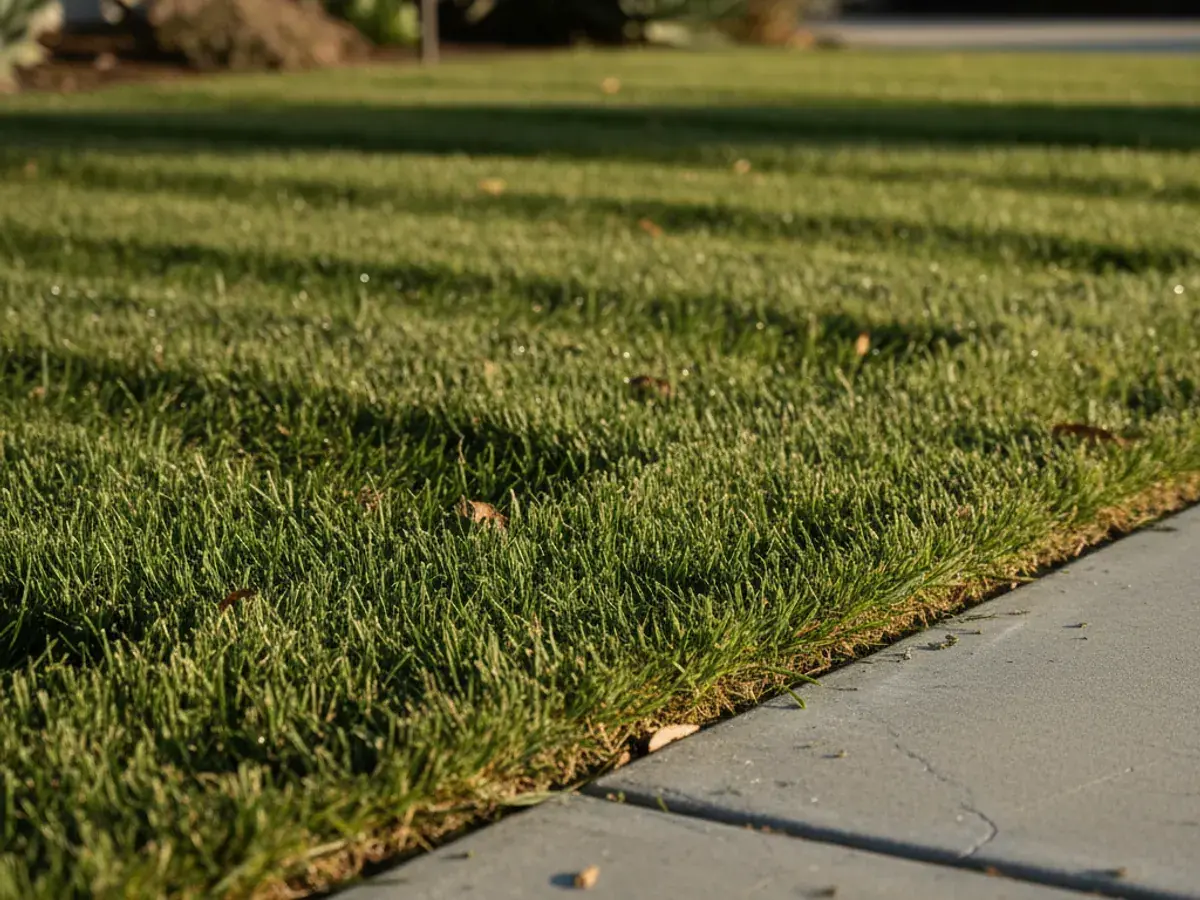 Lawn Care detail work by a licensed landscaper in Palomar Mountain, CA